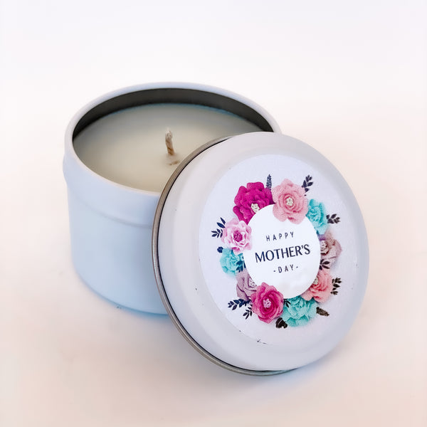 Happy Mothers Day Candle Tin