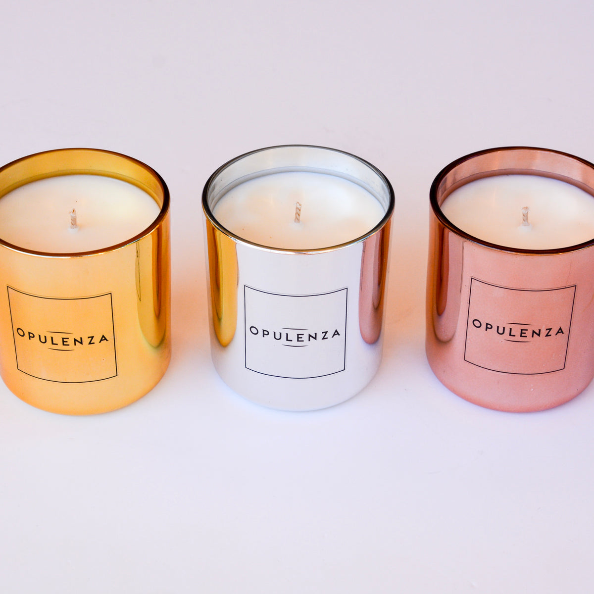 Small Vogue Scented Candles Opulenza Fragrances