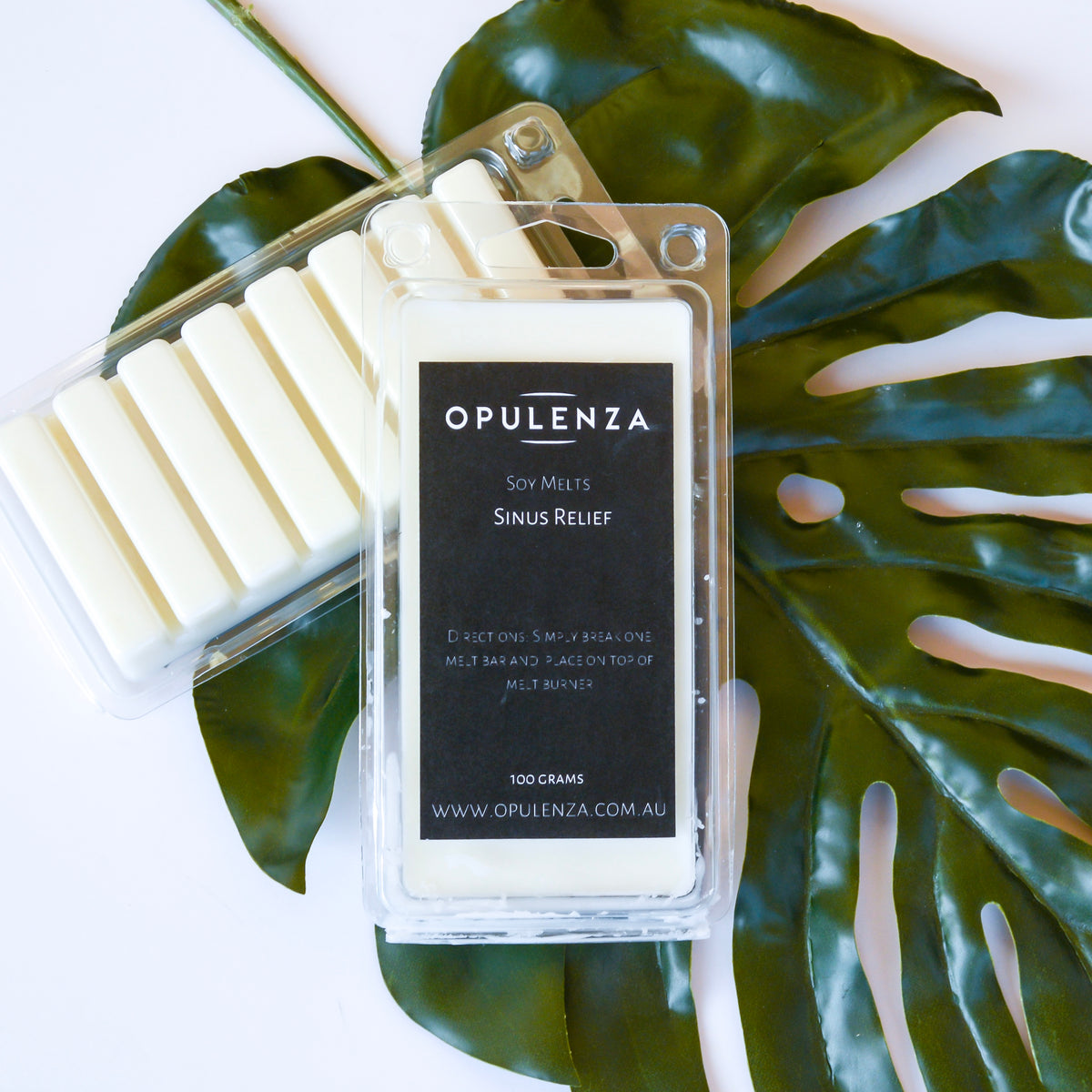 Sinus Relief Soy Wax Melts Opulenza Opulenza Fragrances