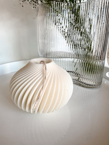 Twist Sculptured Candle