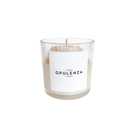 Peony Flower Candle