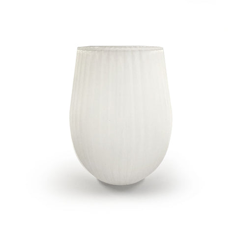 Matte White Stemless Scented Soy Wax Candle