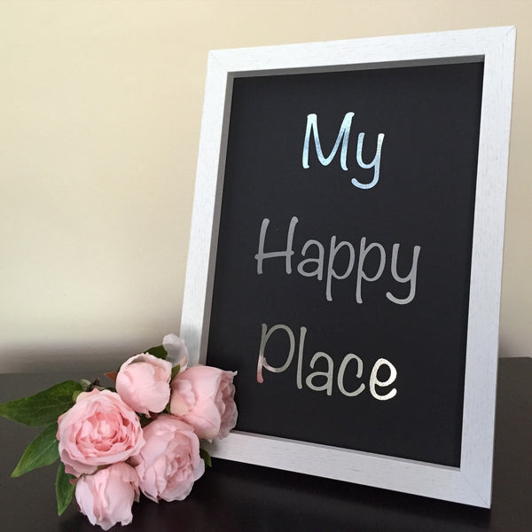 My Happy Place - Wall Prints - Opulenza Fragrances 