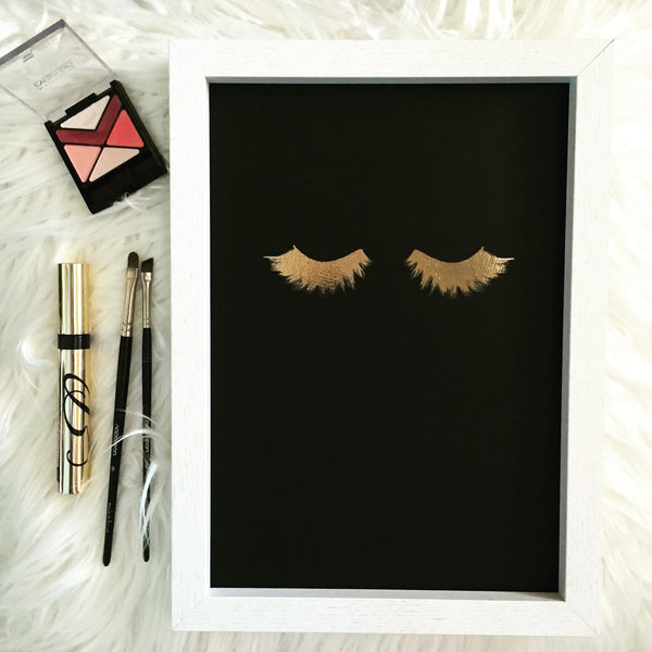 Eyelashes - Wall Prints - Opulenza Fragrances 