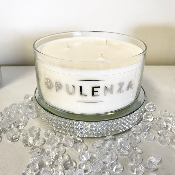 TRIPLE WICK SOY WAX CANDLE BOWLS - Candles - Opulenza Fragrances 