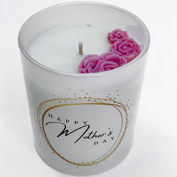 Happy Mothers Day Candle