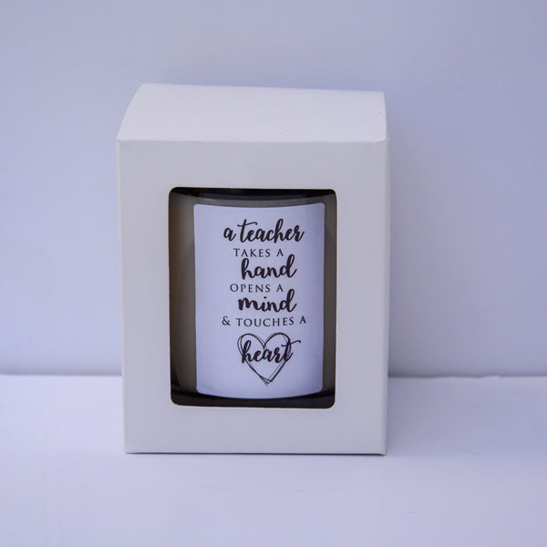 Boxed Teacher Scented Candle