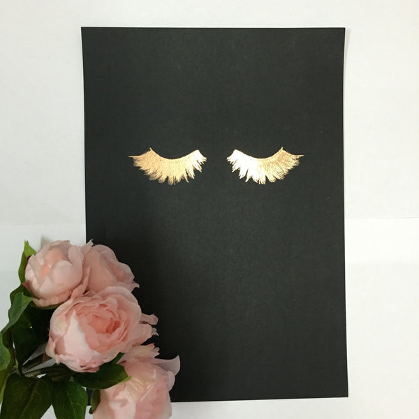 Eyelashes - Wall Prints - Opulenza Fragrances 